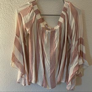 Shyanne off the shoulder long sleeve blouse